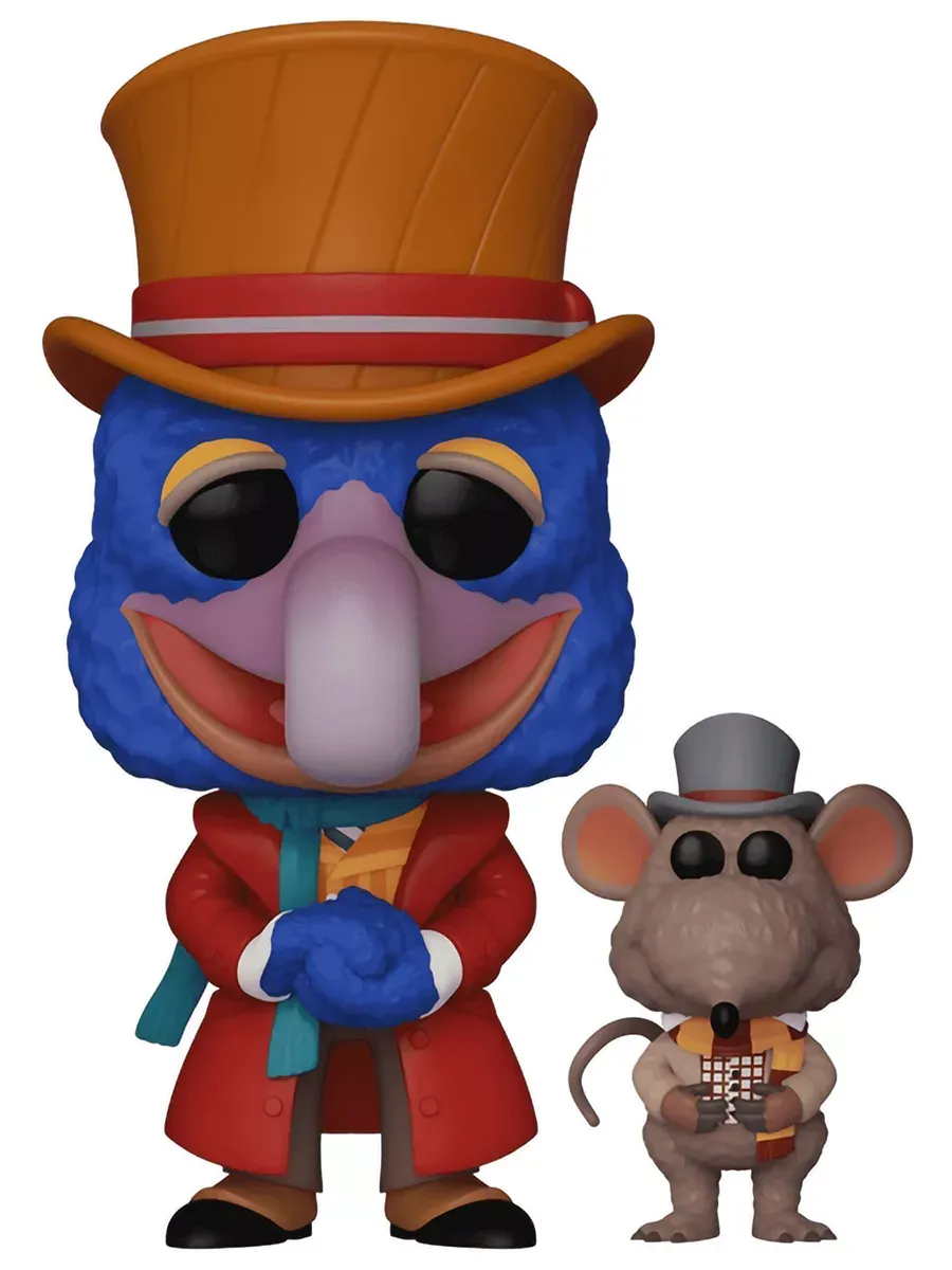 Фигурка Funko POP! Дисней Muppets Charles Dickens w/Rizzo