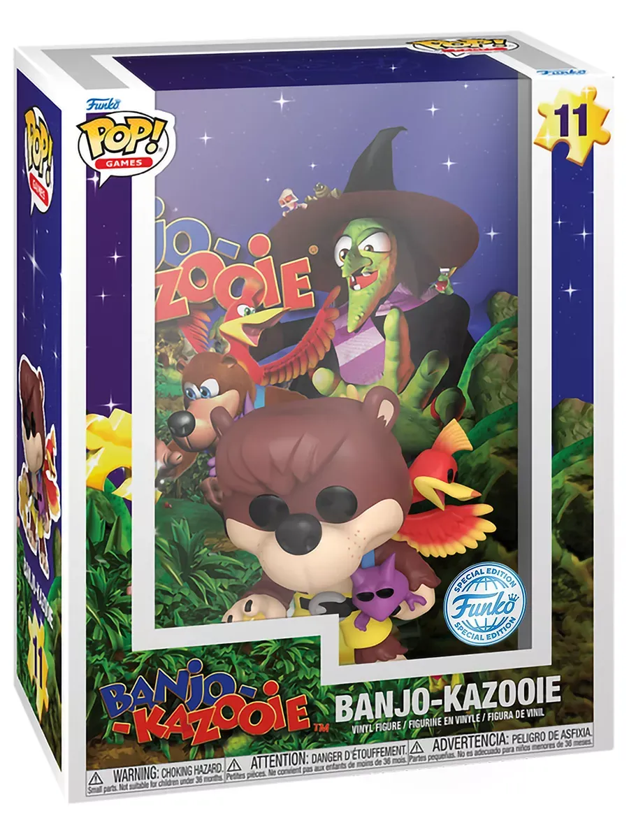 Фигурка Funko POP! Games Cover Banjo-Kazooie Banjo-Kazooie