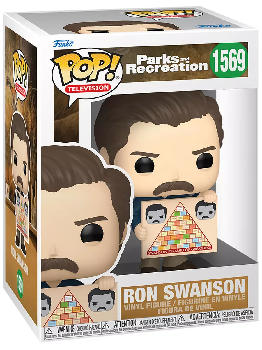 Фигурка Funko POP! TV Парки и зоны отдыха 15th Рон Свенсон