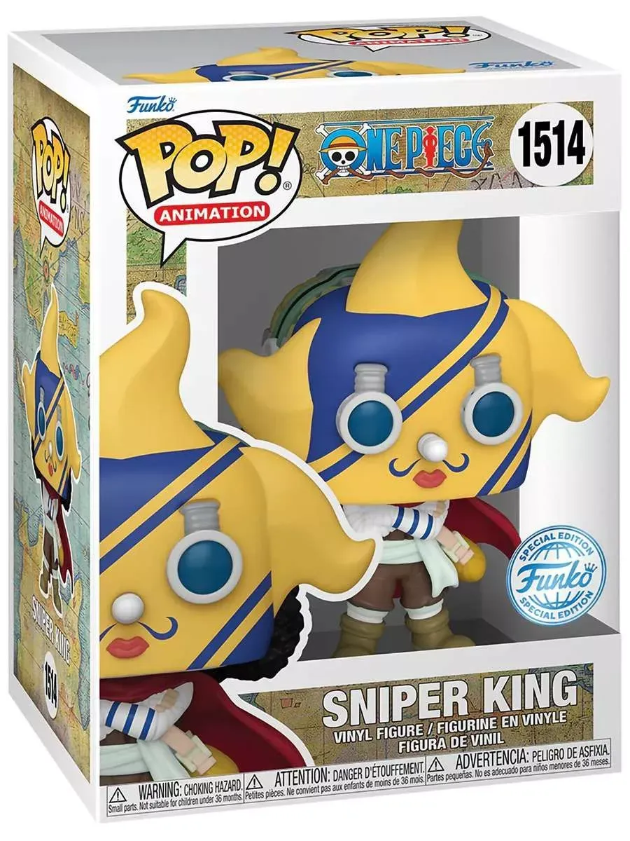 Фигурка аниме Funko POP! Ван Пис Усопп Sniper King (Exc)