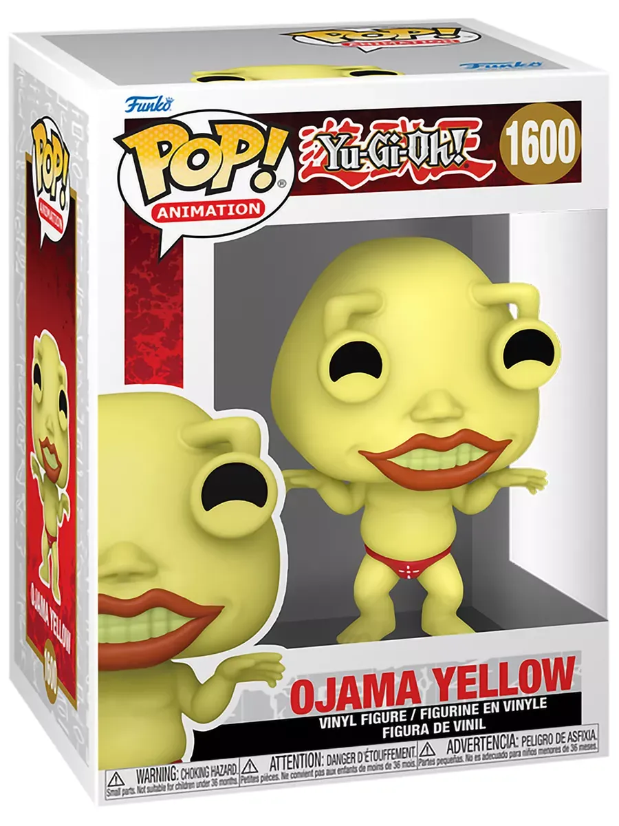 Фигурка аниме Funko POP! Yu-Gi-Oh Ojama Yellow (1600) Фигурка аниме Funko POP! Yu-Gi-Oh Ojama Yellow (1600)