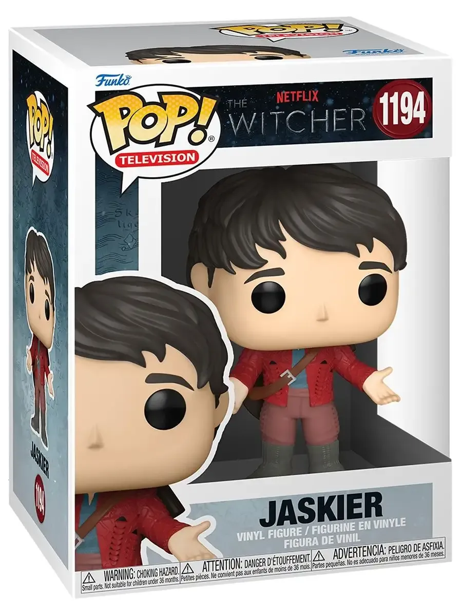 Фигурка Funko POP! Witcher Jaskier Ведьмак Лютик Red Outfit