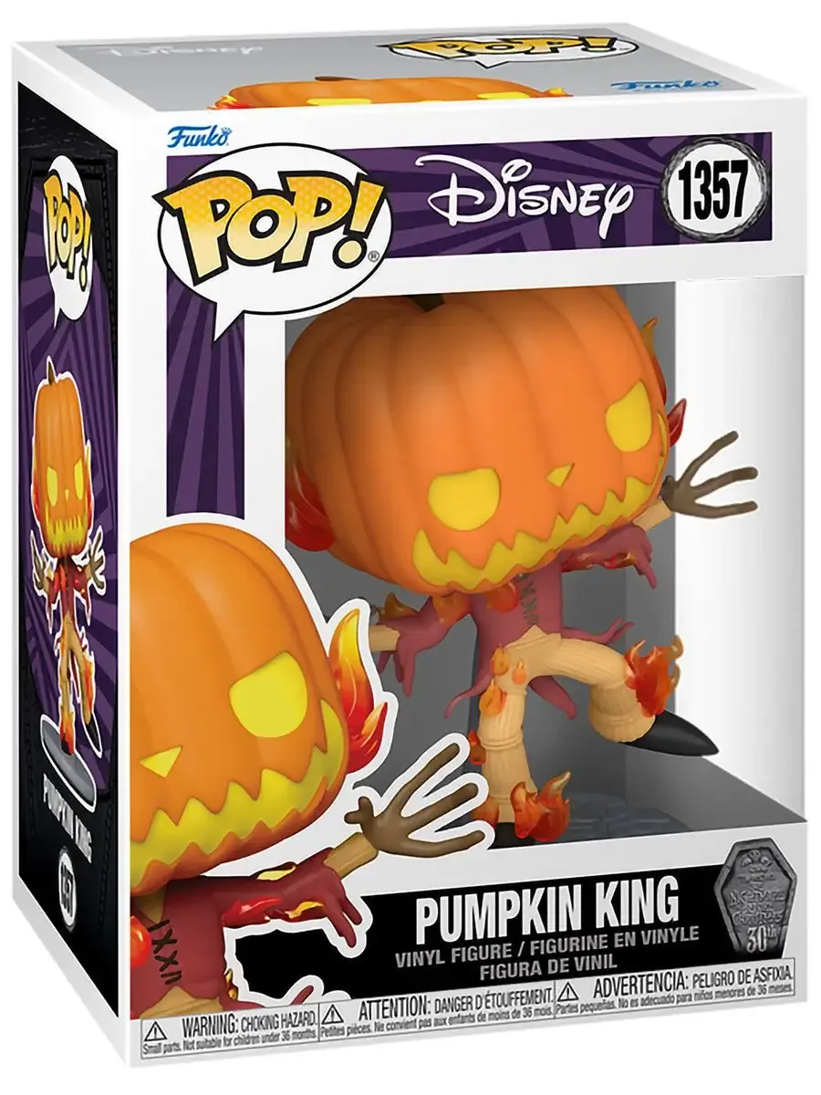 Фигурка Funko POP Дисней Кошмар перед Рождеством Король тыкв Фигурка Funko POP Дисней Кошмар перед Рождеством Король тыкв