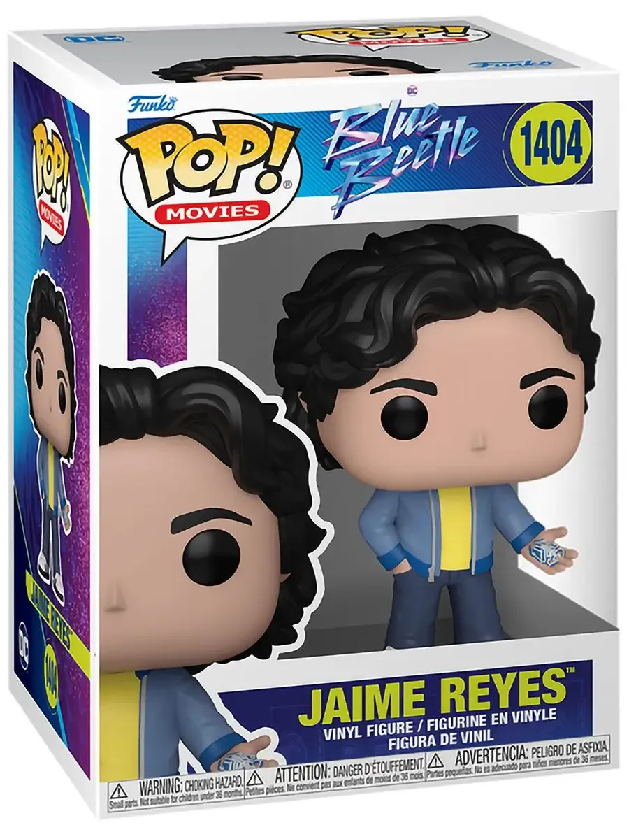 Фигурка Funko POP! Movies Синий жук Джейми Рейес w/Scarab