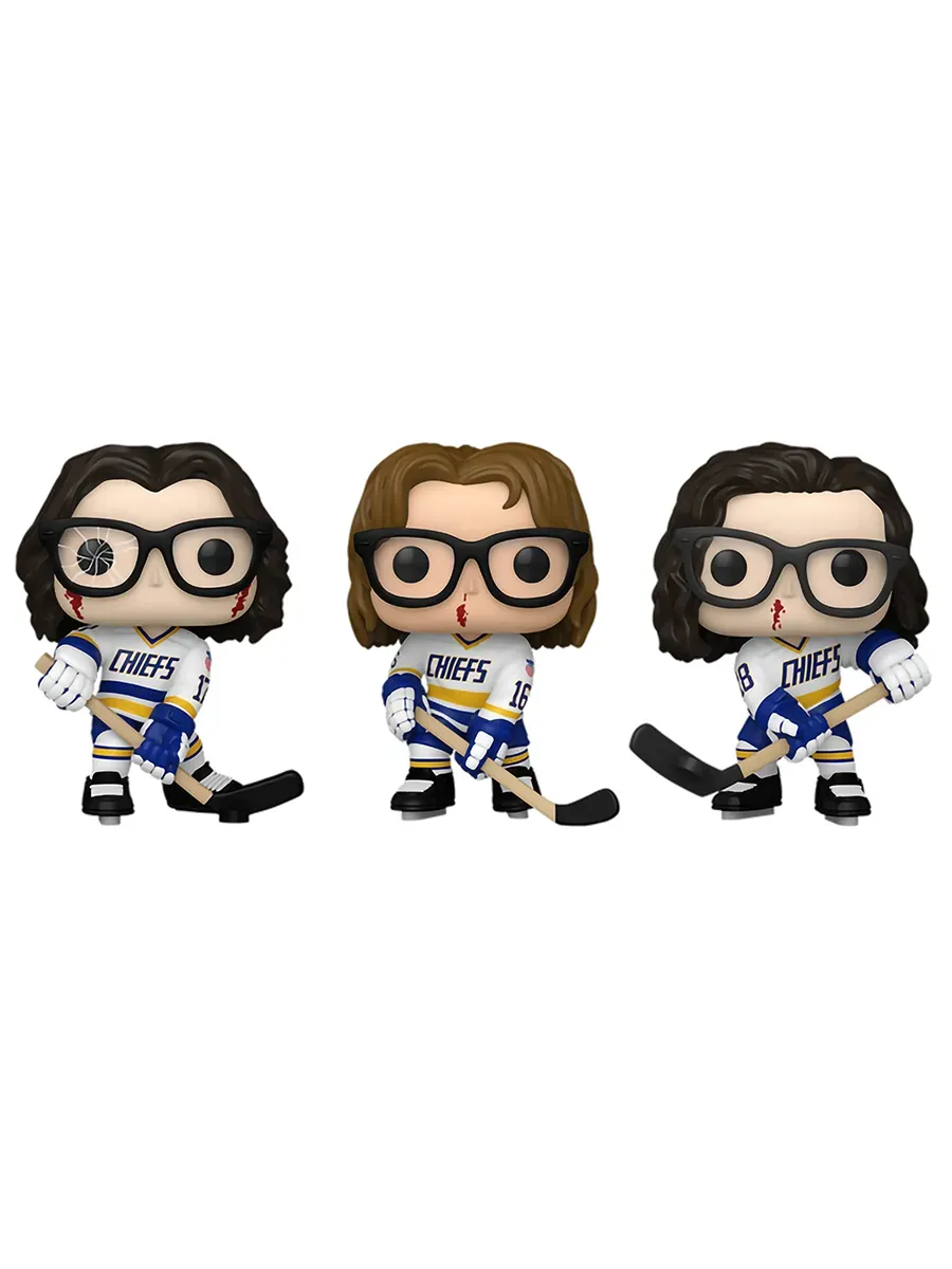 Фигурка Funko Slap Shot Братья Хэнсоны Стив/Джек/Джефф 3PK