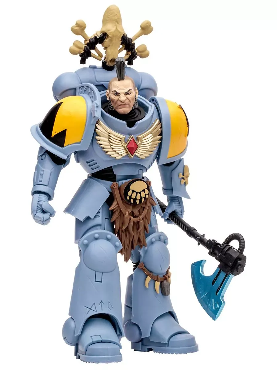 Фигурка Вархаммер 40k Space Wolves Wolf Guard 18см