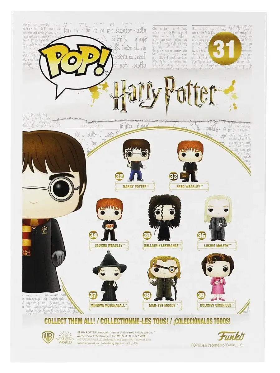 Фигурка Funko POP! Гарри Поттер S3 Гарри И Букля / Хедвиг