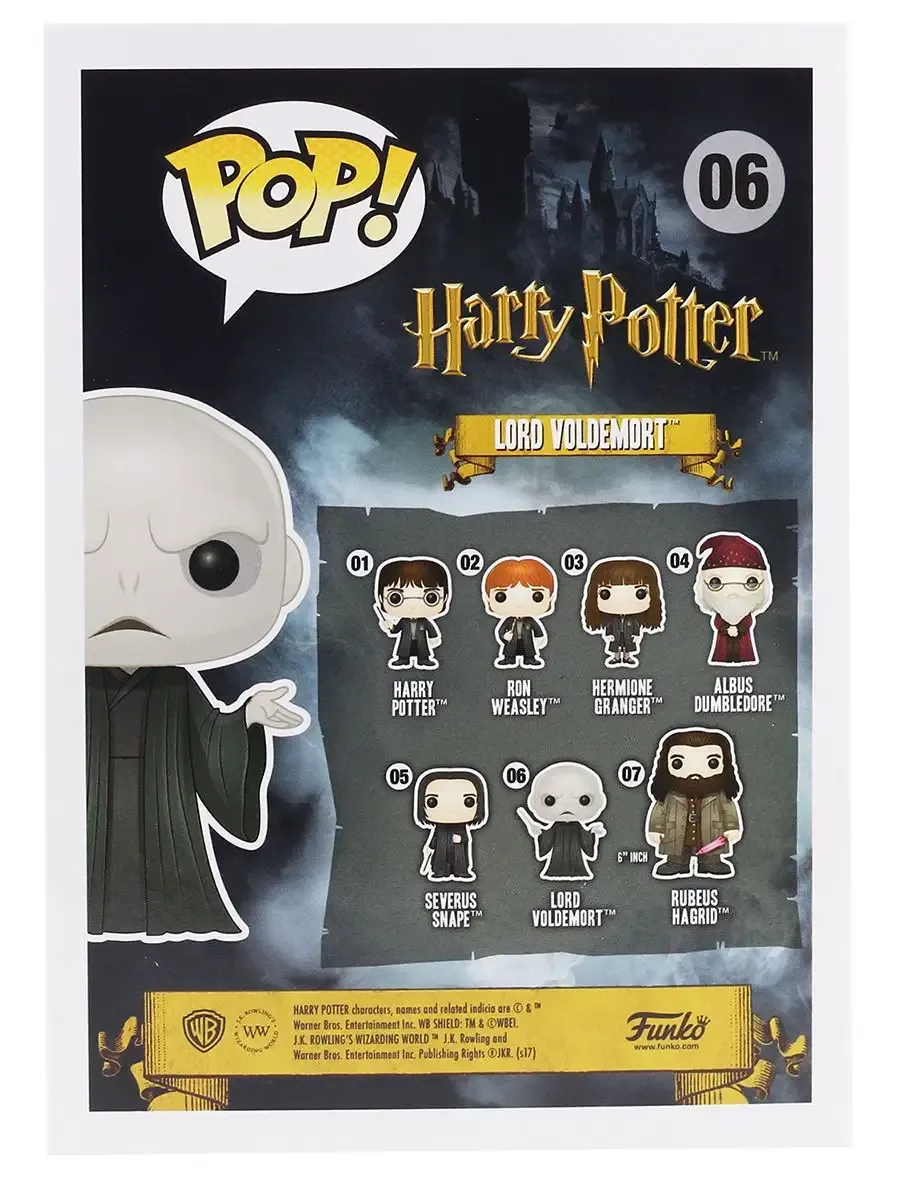 Фигурка Funko POP! Гарри Поттер Волдеморт / Волан де Морт Фигурка Funko POP! Гарри Поттер Волдеморт / Волан де Морт