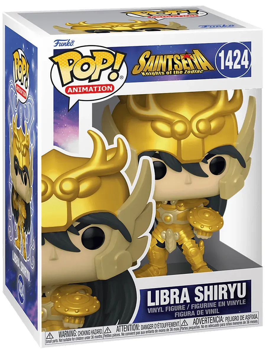 Фигурка аниме Funko POP! Saint Seiya Gold Libra Shiryu