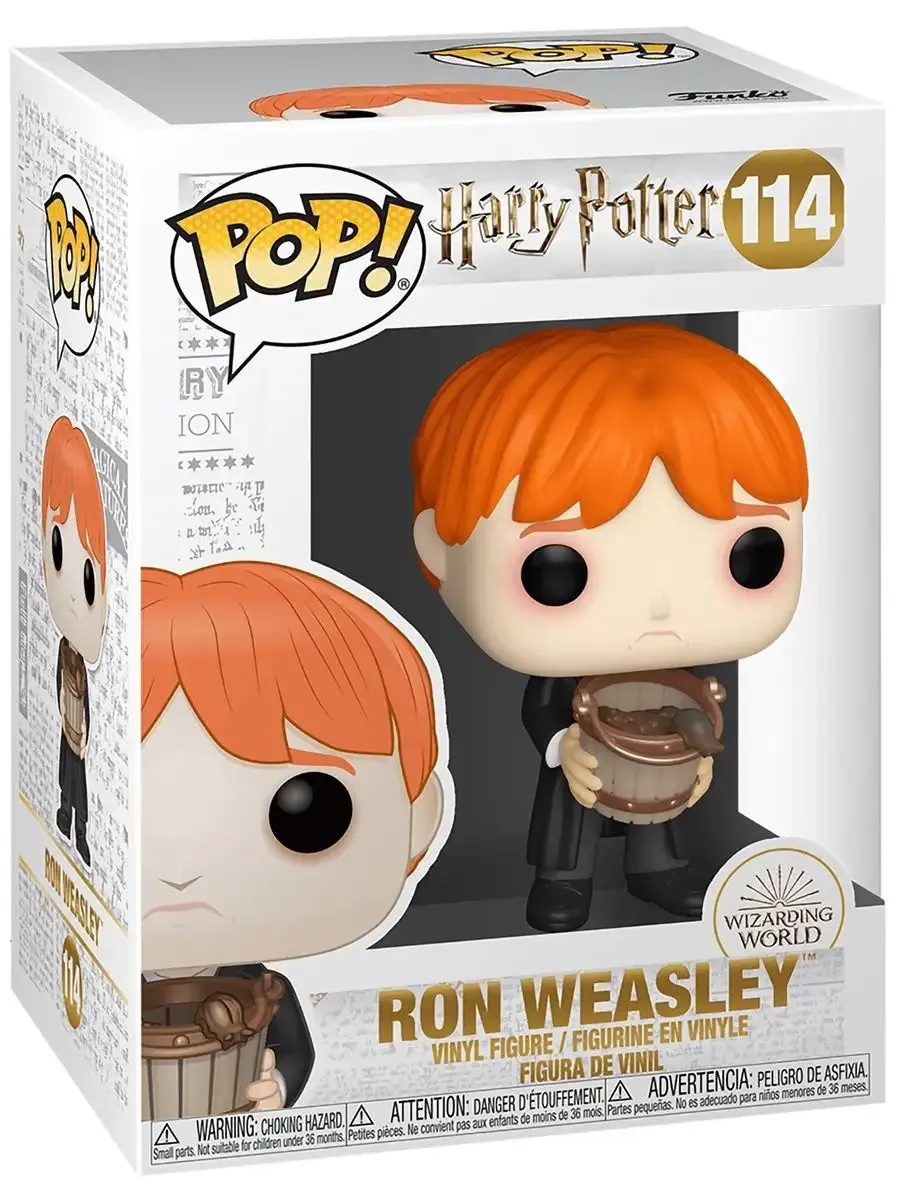Фигурка Funko POP Гарри Поттер рон Уизли с ведром слизней