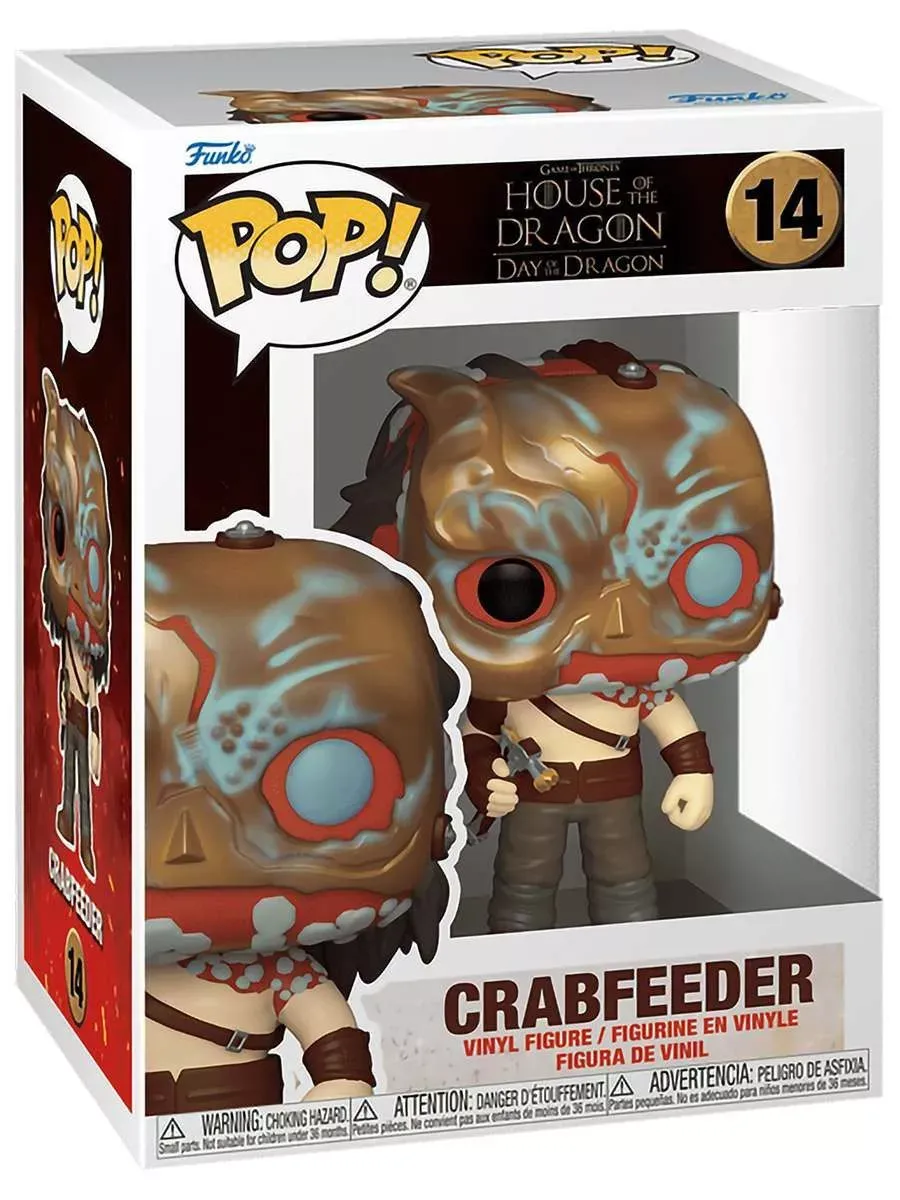 Фигурка Funko POP! TV Дом дракона Кормилец крабов (14) 76473 Фигурка Funko POP! TV Дом дракона Кормилец крабов (14) 76473