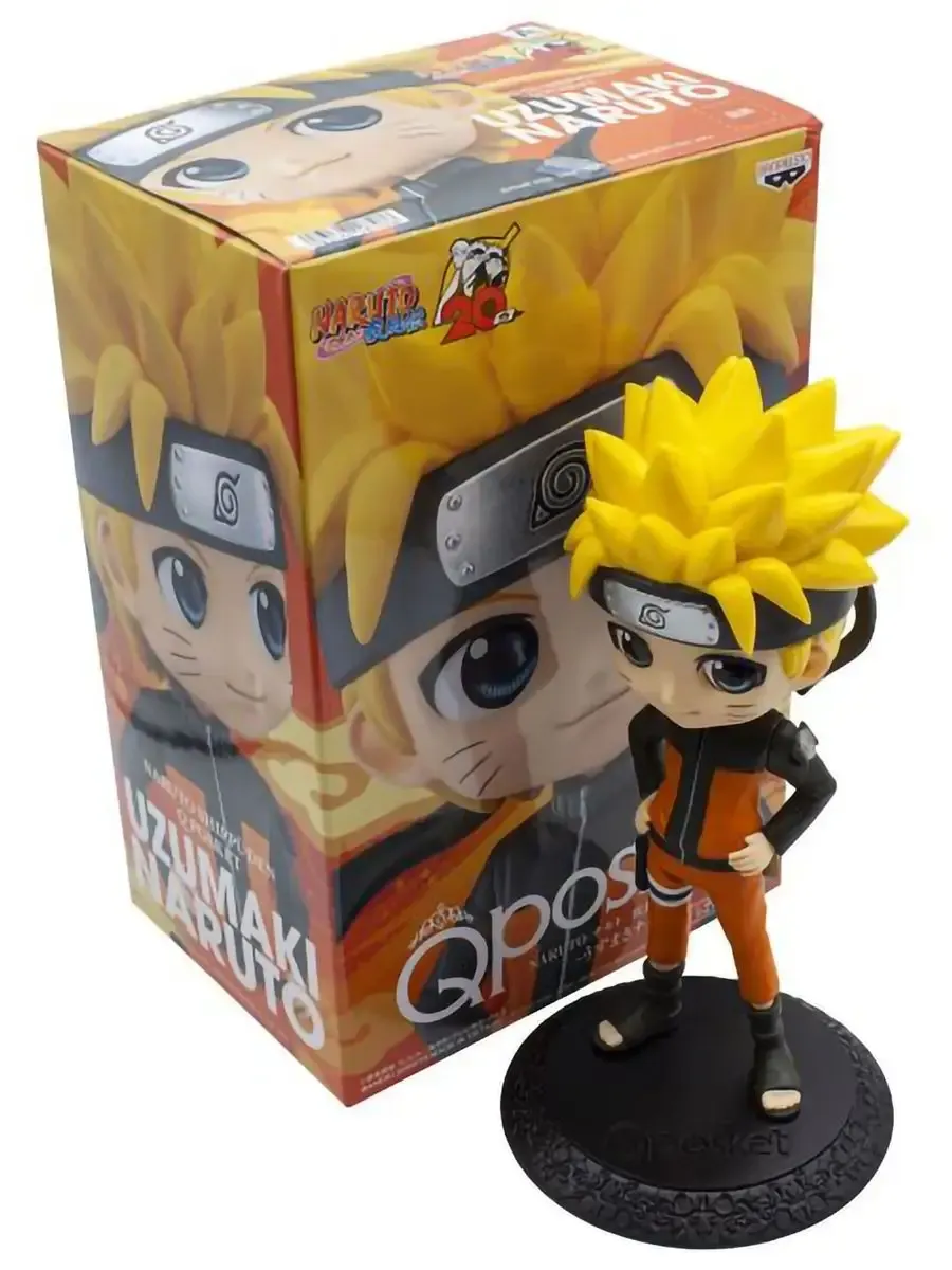 Фигурка Q Posket Наруто Узумаки Ver. A Naruto Shippuden 14см