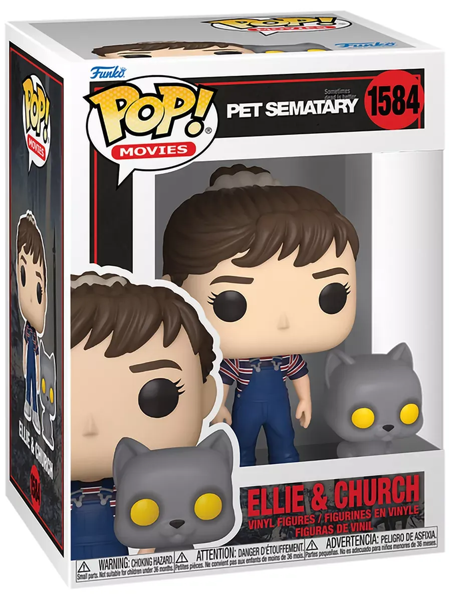 Фигурка Funko POP! Movies Pet Sematary Ellie and Church