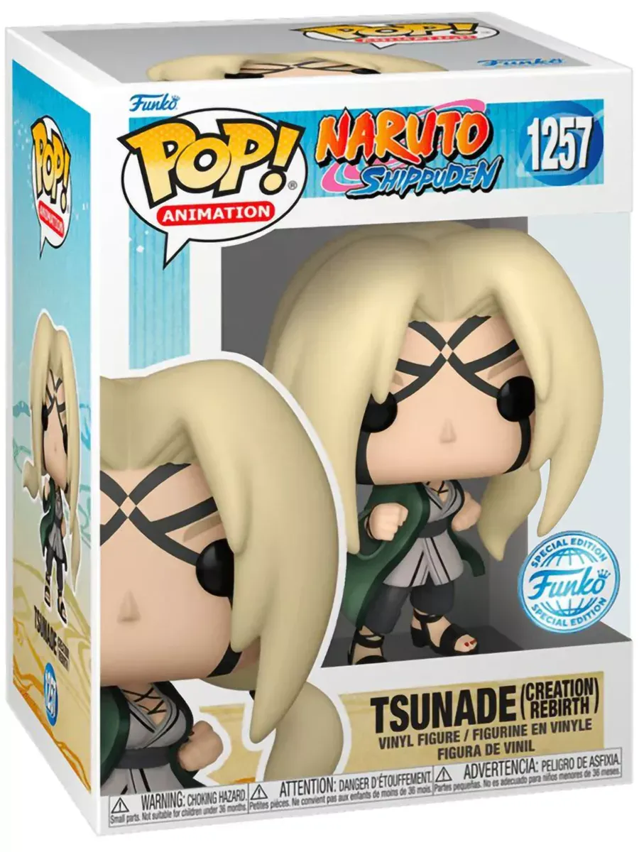Фигурка аниме Funko POP! Naruto Наруто Shippuden Цунаде Фигурка аниме Funko POP! Naruto Наруто Shippuden Цунаде