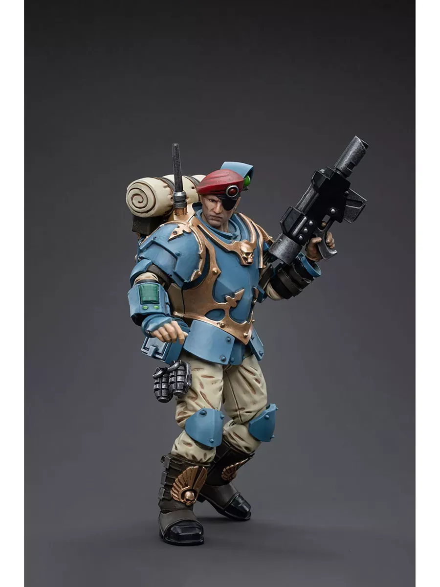 Фигурка Вархаммер 40K 55th Kappic Eagles Banner Bearer 1:18