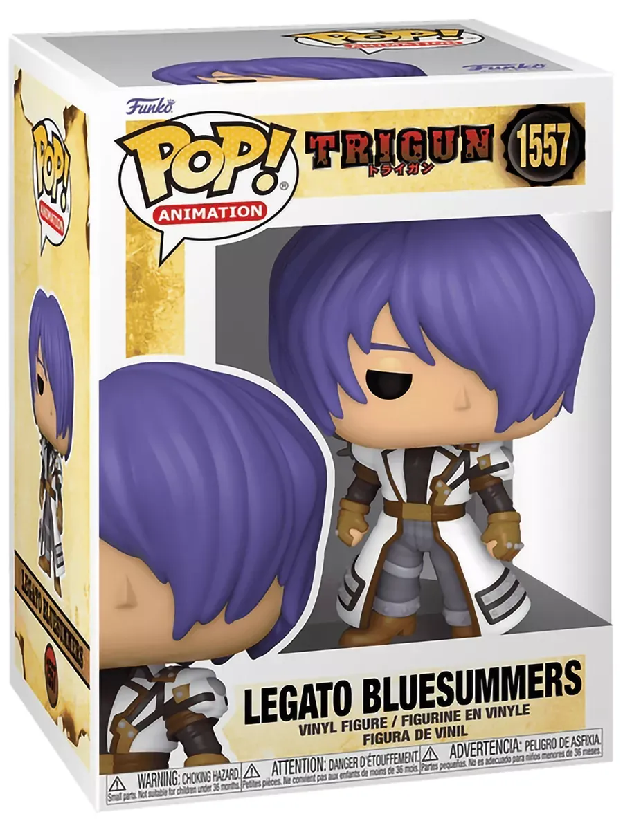 Фигурка Funko POP! аниме Триган Легато Блусаммерс 1557