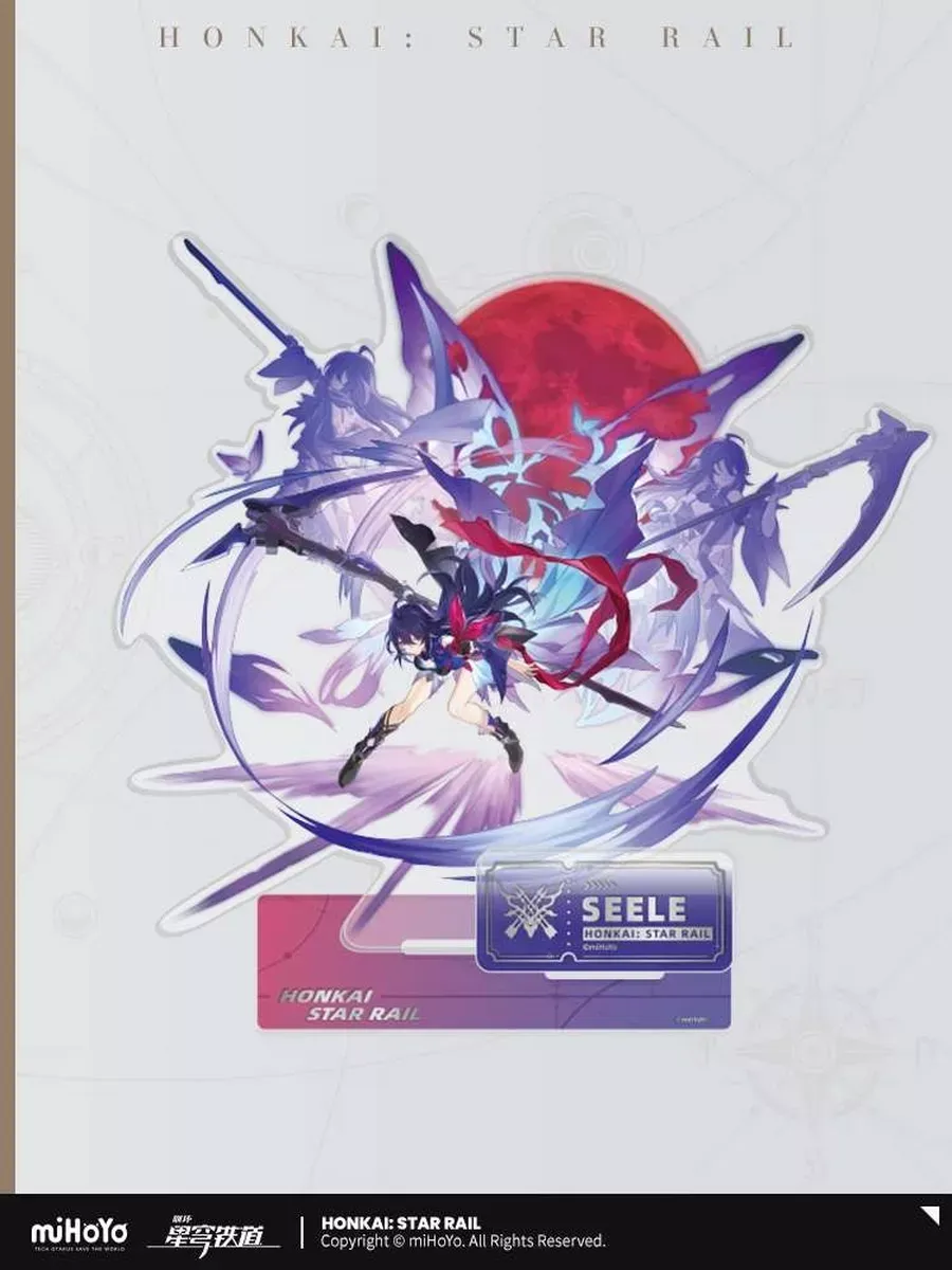 Акриловая фигурка HSR Standee The Hunt Seele Сееле