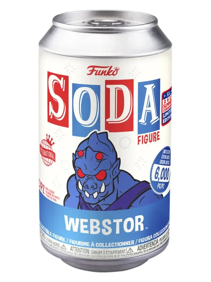 Фигурка Funko Vinyl SODA MOTU Webstor
