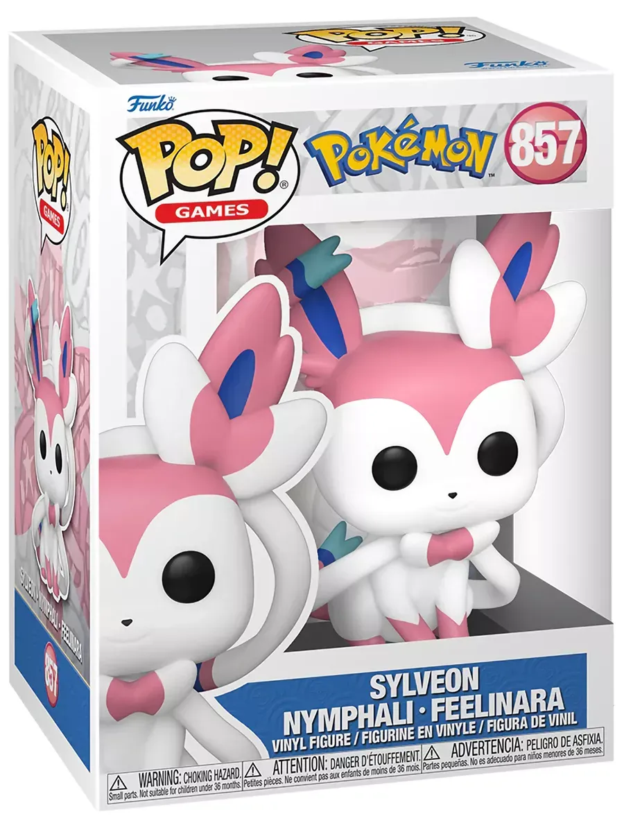 Фигурка Funko POP! Games Покемоны Сильвеон (EMEA) (857)