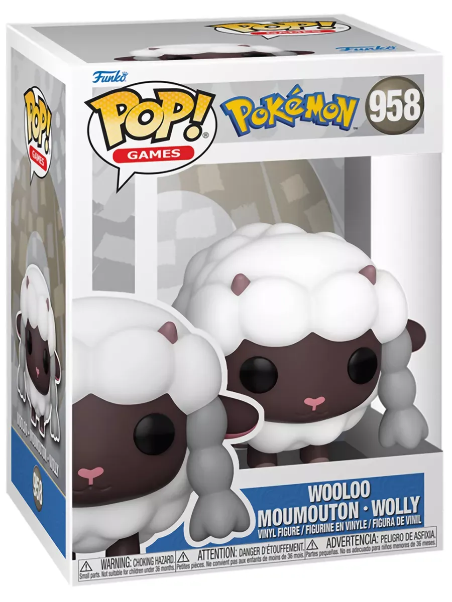 Фигурка Funko POP! Games Покемоны Вулу (EMEA) (958) 70978
