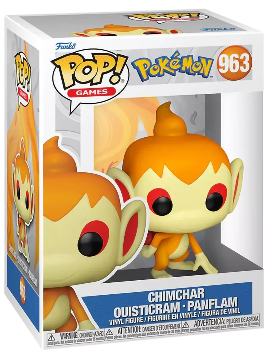 Фигурка Funko POP! Games Покемоны Чимчар (963) 70925