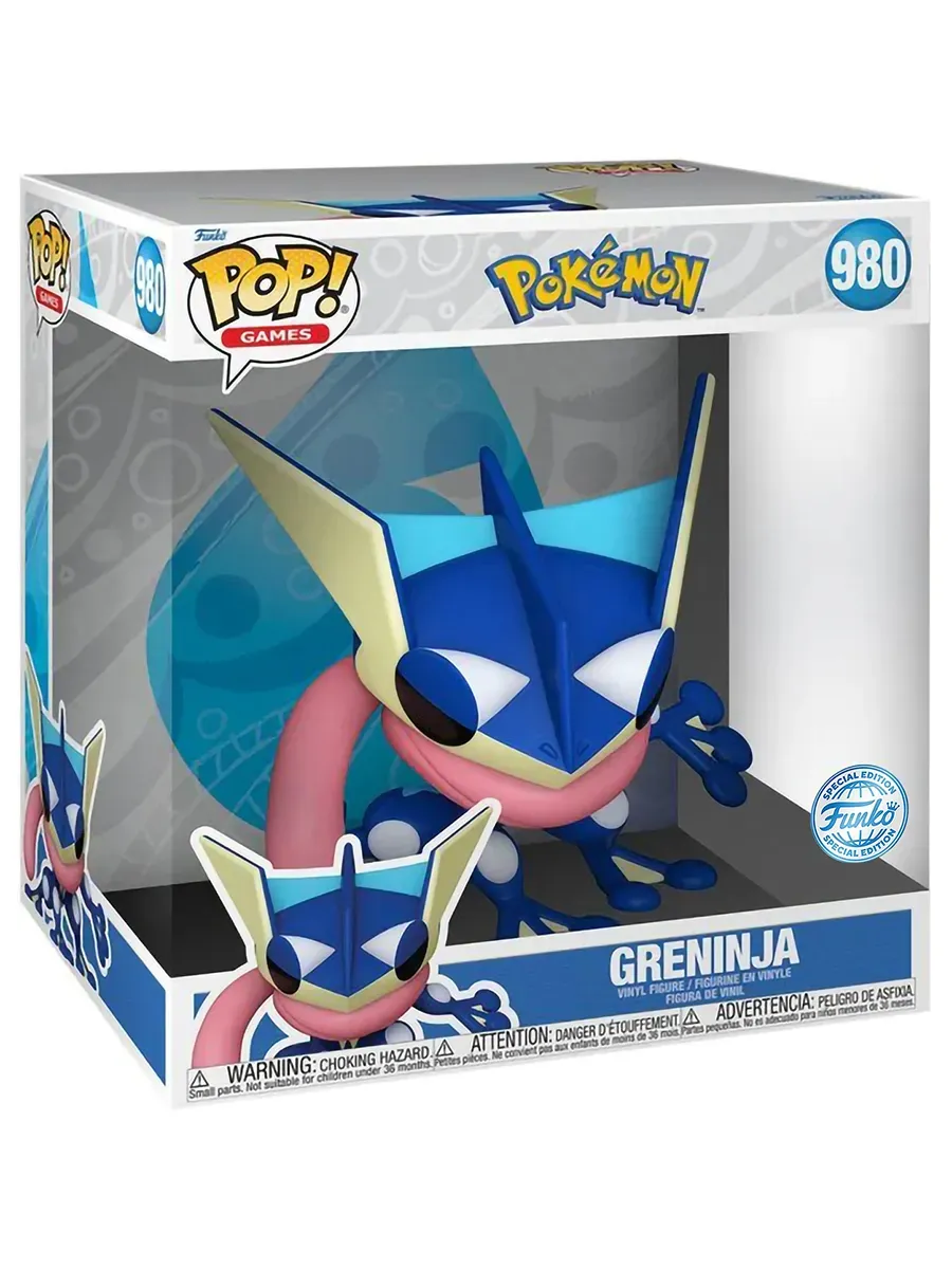 Фигурка Funko POP! Games Pokemon Greninja 10