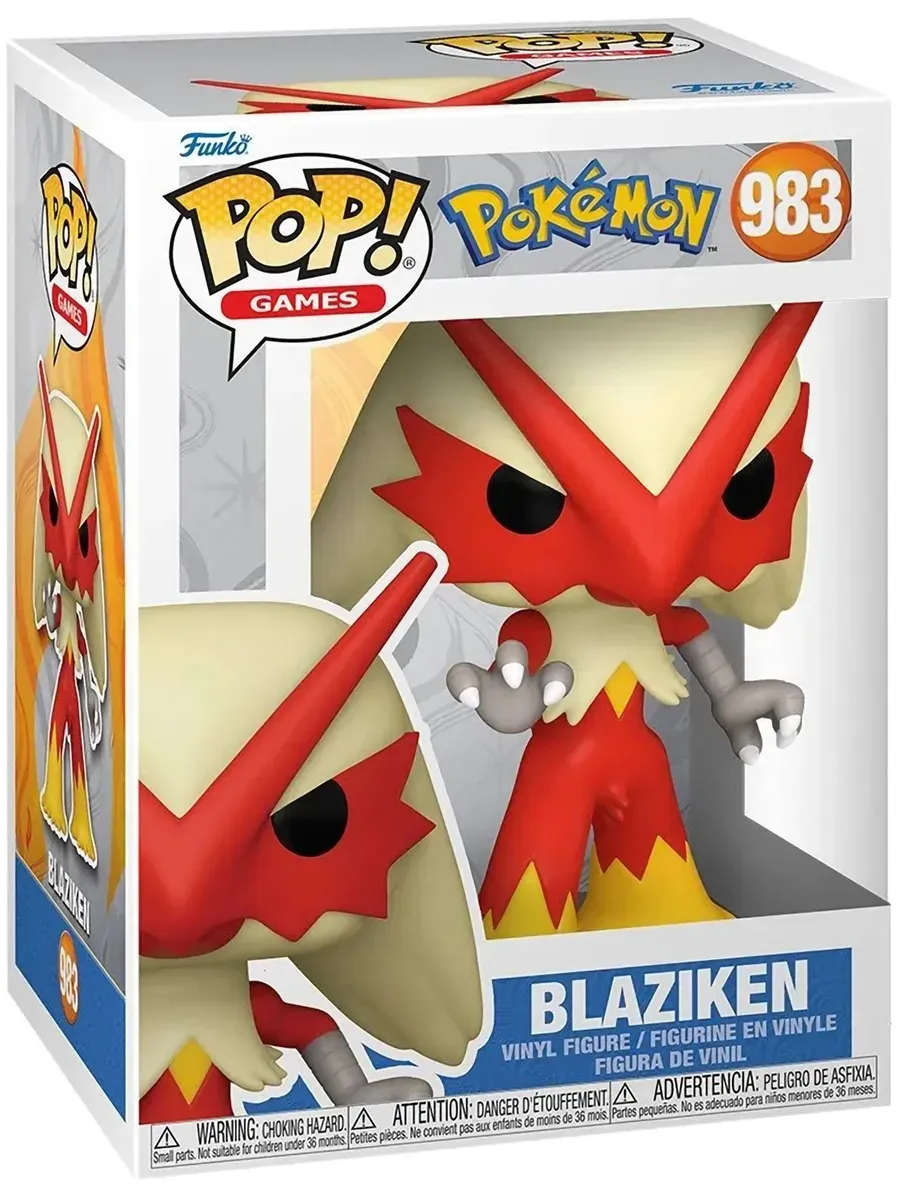 Фигурка Funko POP! Games Покемоны Блэйзикен (EMEA) (983)