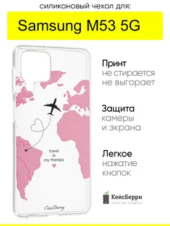 Чехол для Samsung Galaxy M53, серия Clear