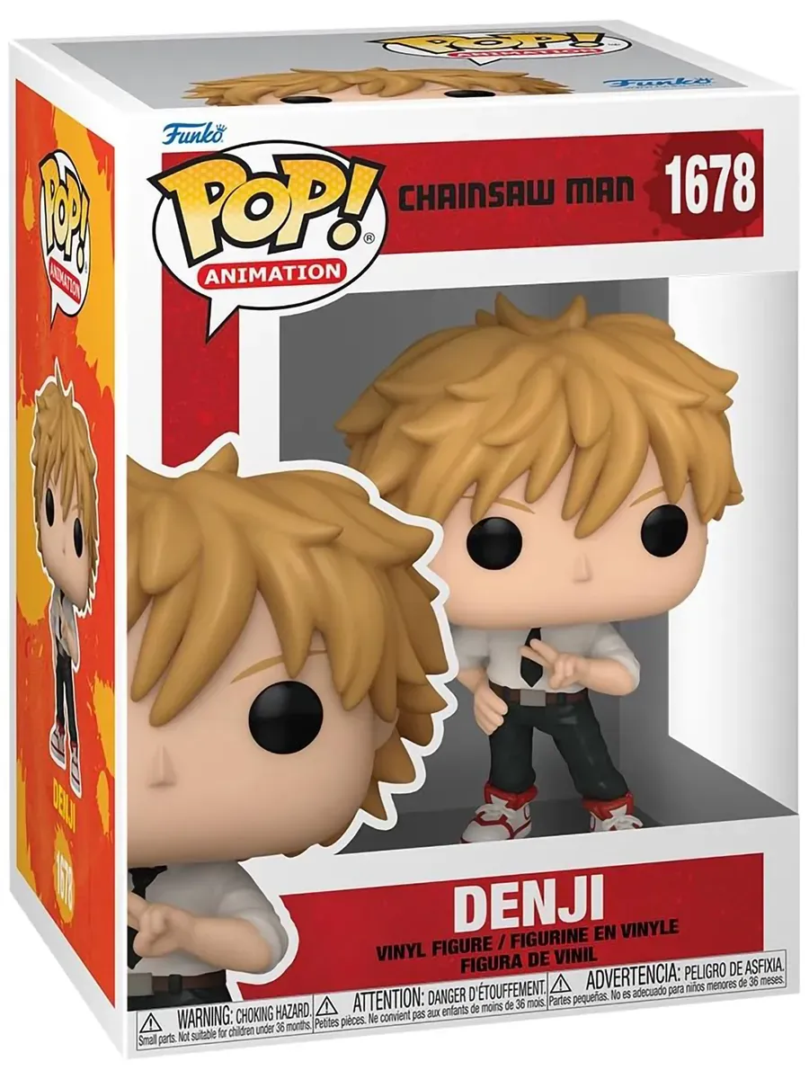 Фигурка аниме Funko POP! Человек-бензопила Дэнджи (1678) Фигурка аниме Funko POP! Человек-бензопила Дэнджи (1678)