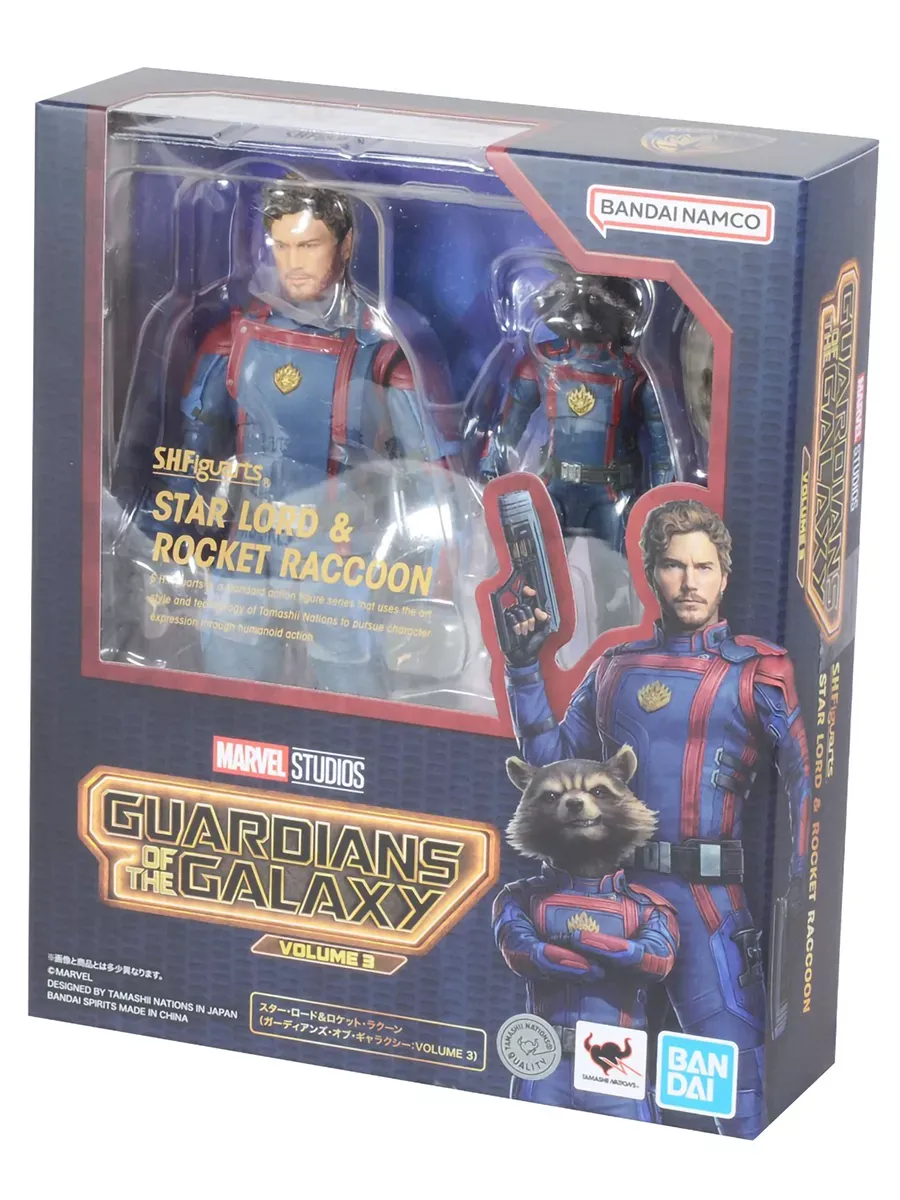 Фигурка S.H.Fig Стражи Галактики Звездный лорд и Ракета