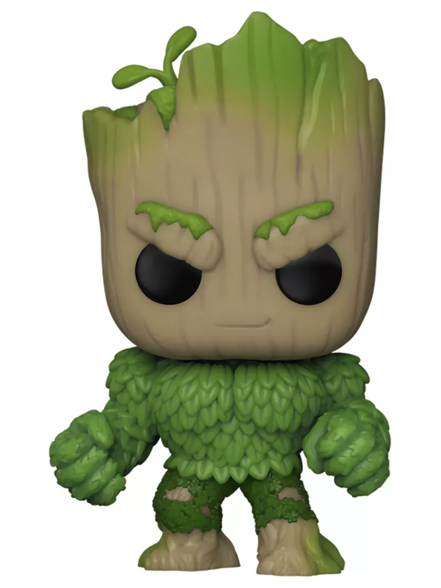 Фигурка Funko POP! башкотряс Марвел We Are Groot as Hulk Фигурка Funko POP! башкотряс Марвел We Are Groot as Hulk