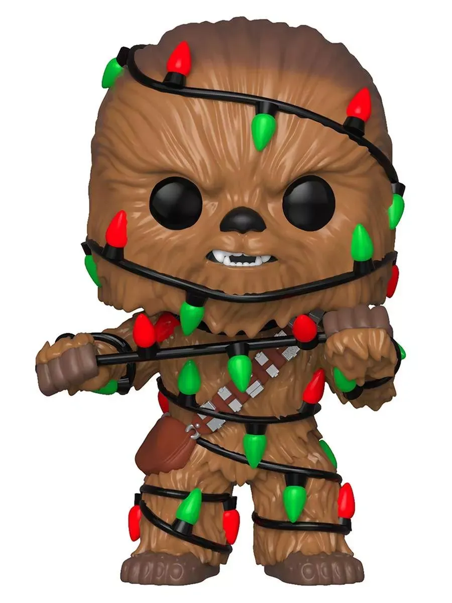 Фигурка Funko POP башкотряс Звездные воины Holiday Chewbacca
