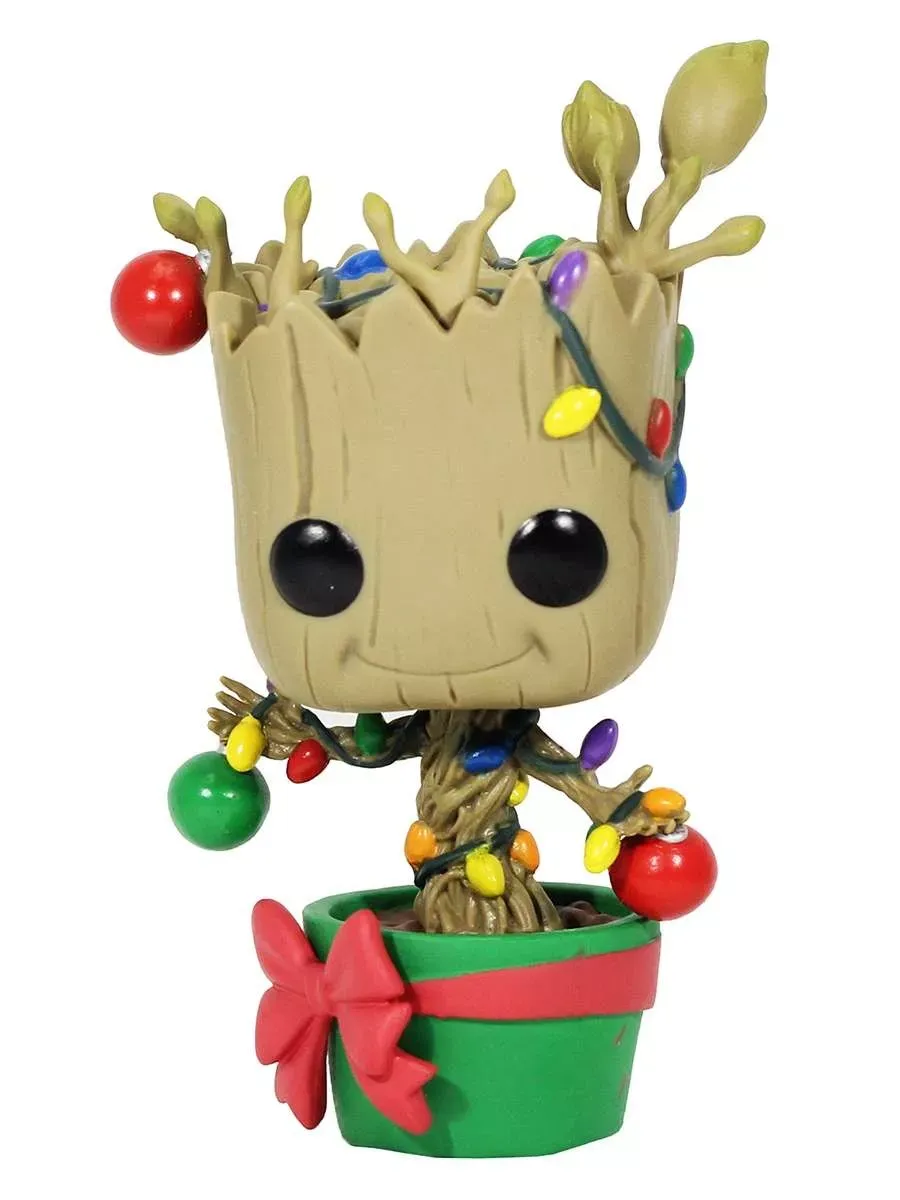 Фигурка Funko POP! башкотряс Марвел Holiday Groot w/ Lights