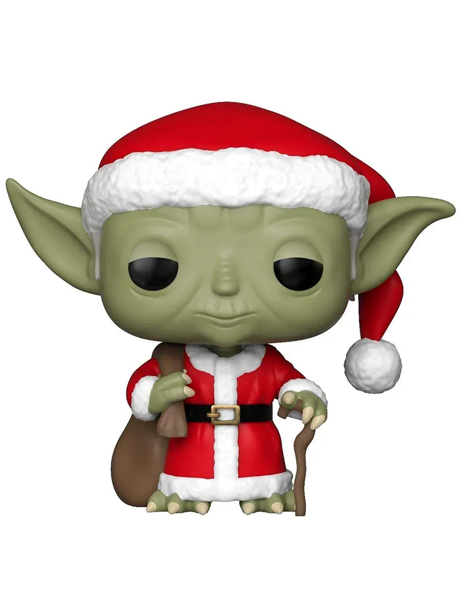 Фигурка Funko башкотряс Звездные воины Holiday Santa Yoda Фигурка Funko башкотряс Звездные воины Holiday Santa Yoda