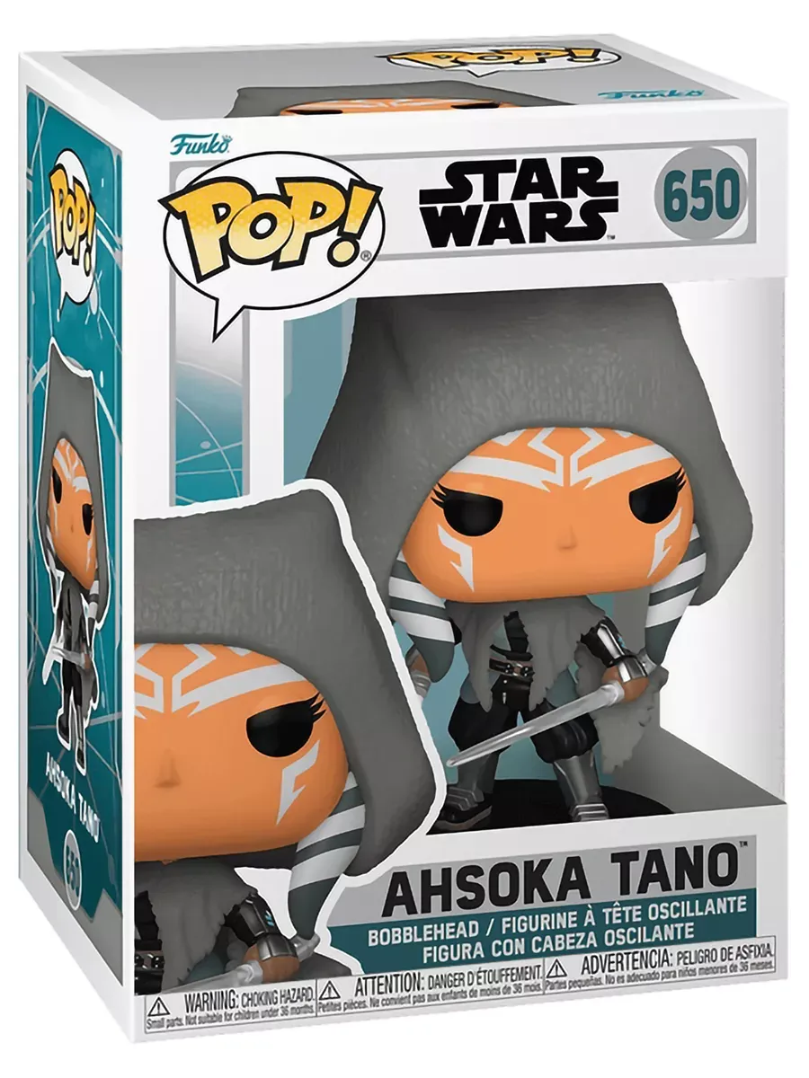 Фигурка Funko POP башкотряс Звездные воины Ahsoka Асока Тано Фигурка Funko POP башкотряс Звездные воины Ahsoka Асока Тано