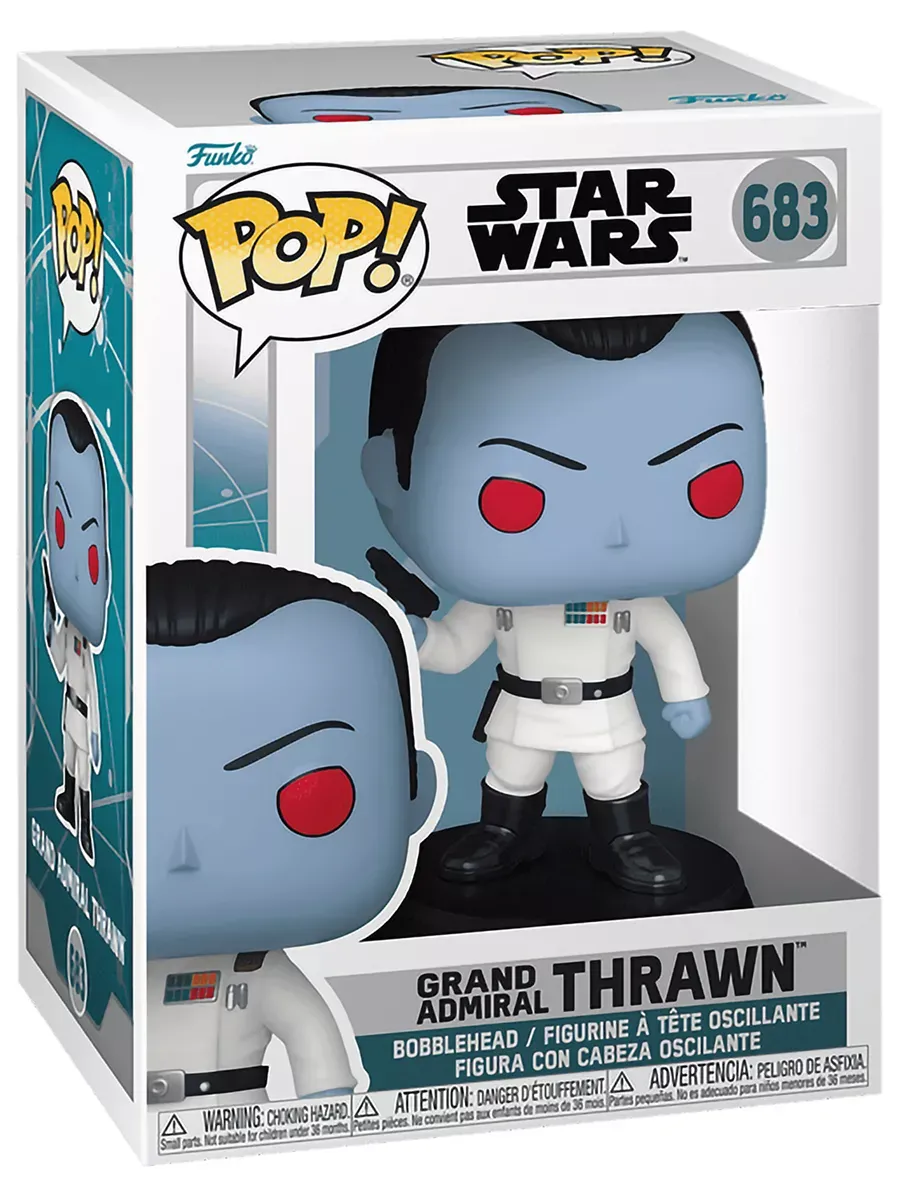 Фигурка Funko POP! башкотряс SW Асока Гранд Адмирал Траун