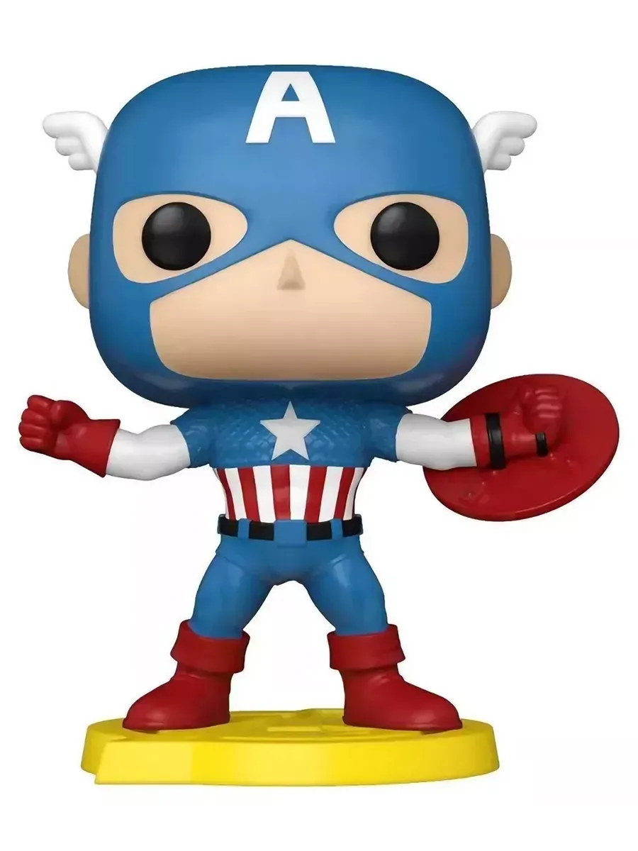 Фигурка Funko POP Comics Марвел Мстители #16 Капитан Америка