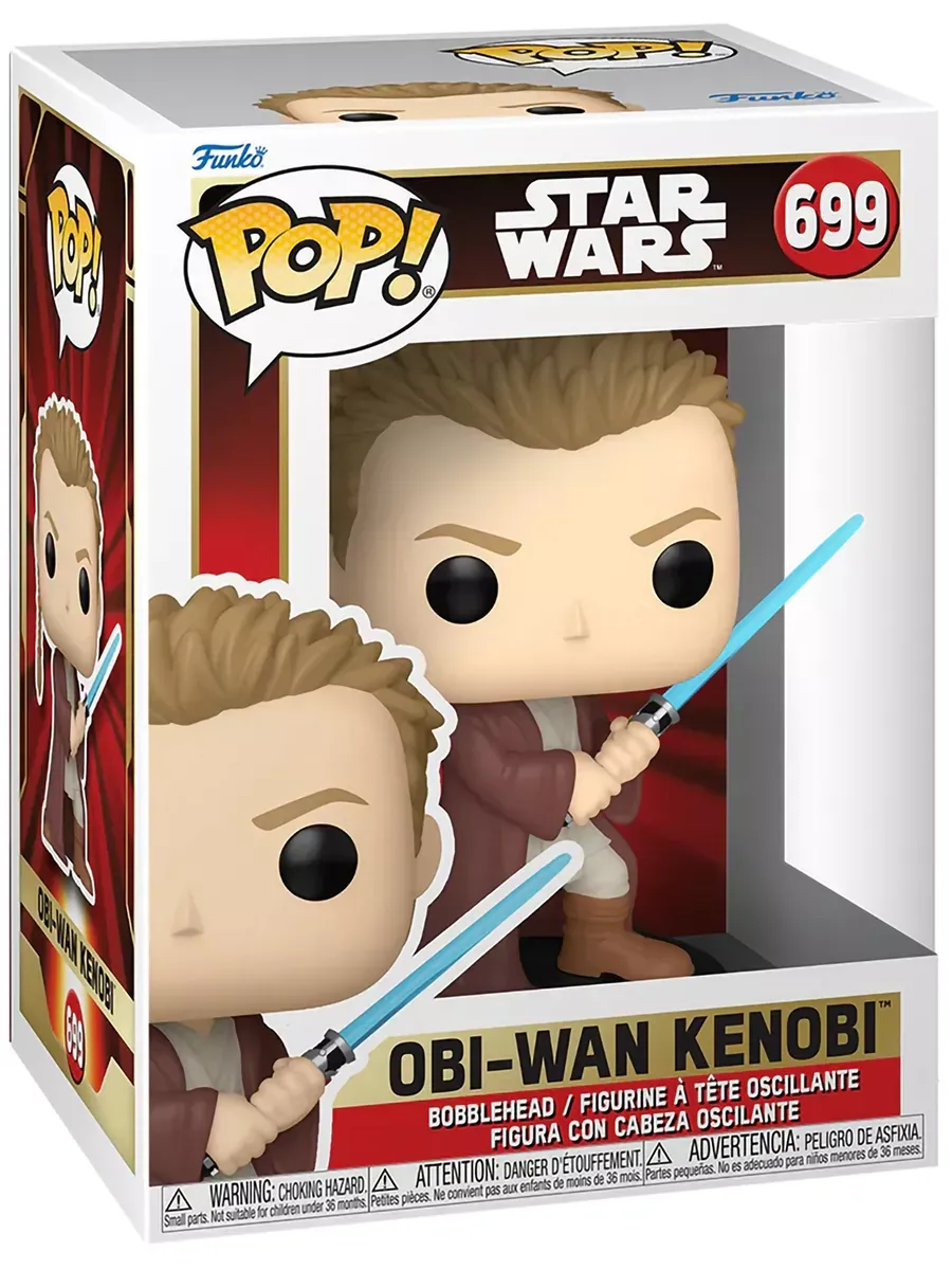 Фигурка Funko POP! башкотряс Звездные воины Оби-Ван-Кеноби