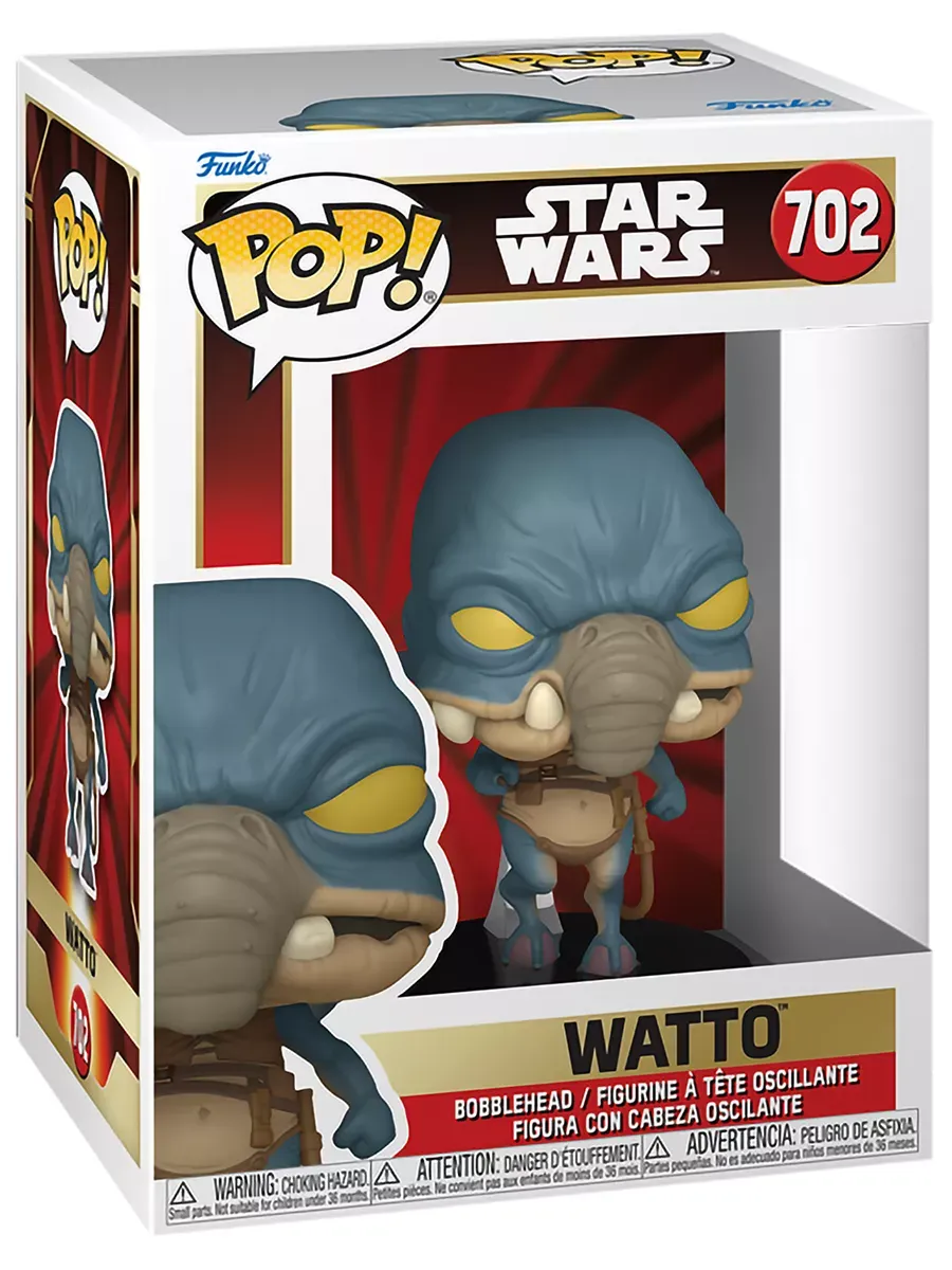 Фигурка Funko POP! башкотряс Звездные воины Ep 1 Ватто