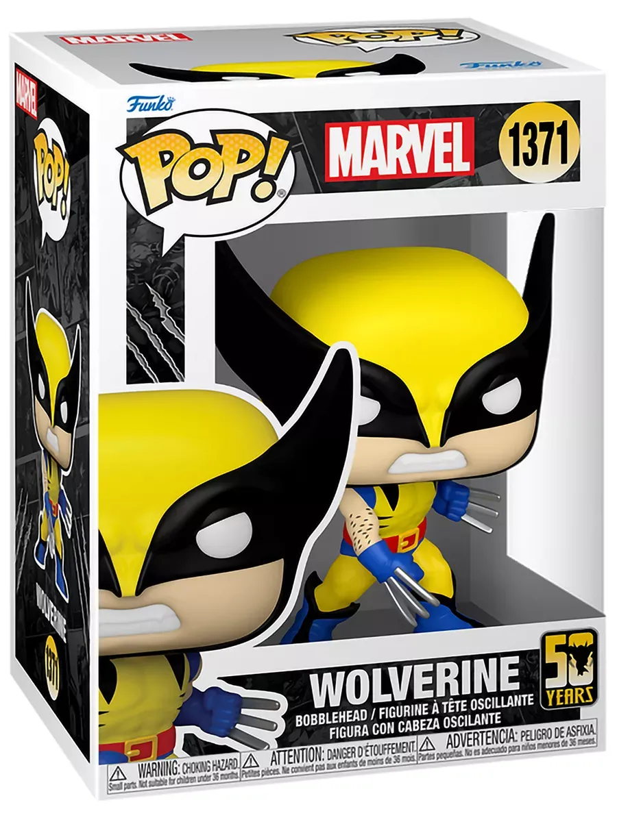 Фигурка Funko POP! башкотряс Марвел 50th Росомаха Classic