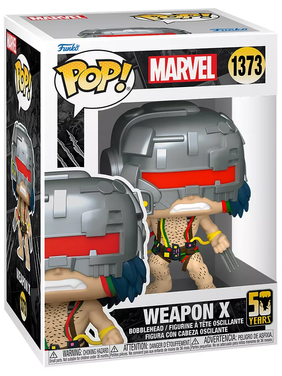 Фигурка Funko POP! башкотряс Марвел Росомаха 50th Weapon X