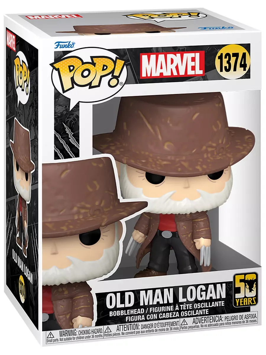 Фигурка Funko POP башкотряс Марвел Росомаха Old Man Logan
