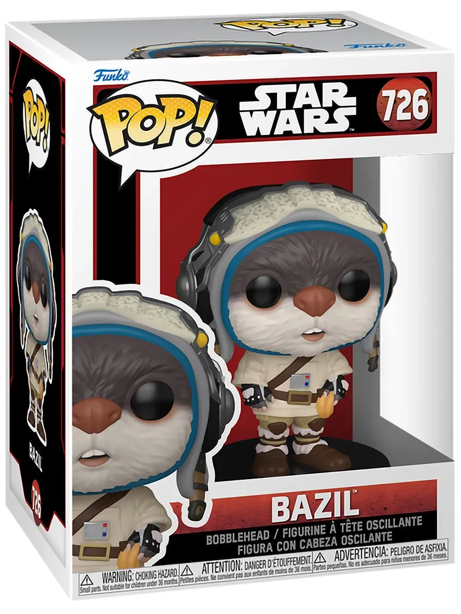 Фигурка Funko POP! башкотряс Star Wars Аколит Базил (726) Фигурка Funko POP! башкотряс Star Wars Аколит Базил (726)