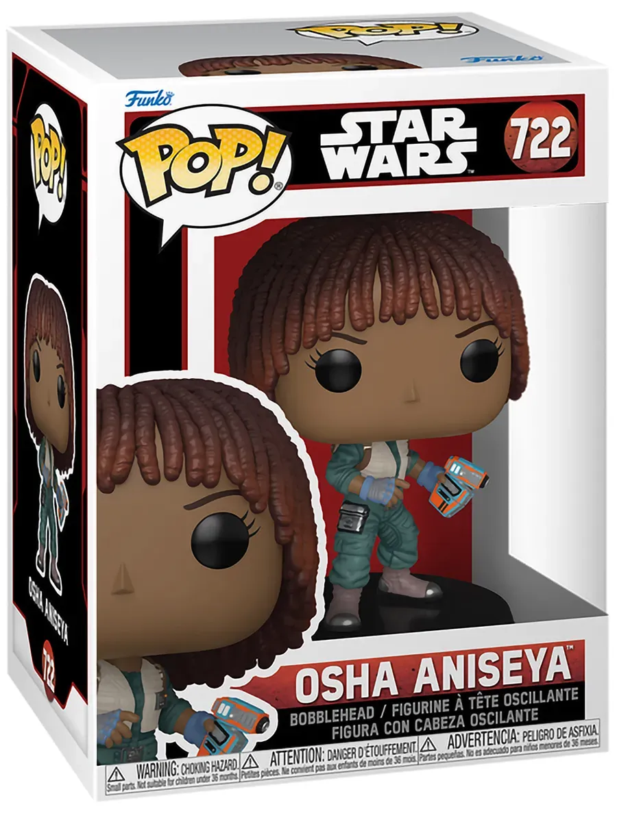 Фигурка Funko POP! башкотряс Star Wars Аколит Оша Анисея