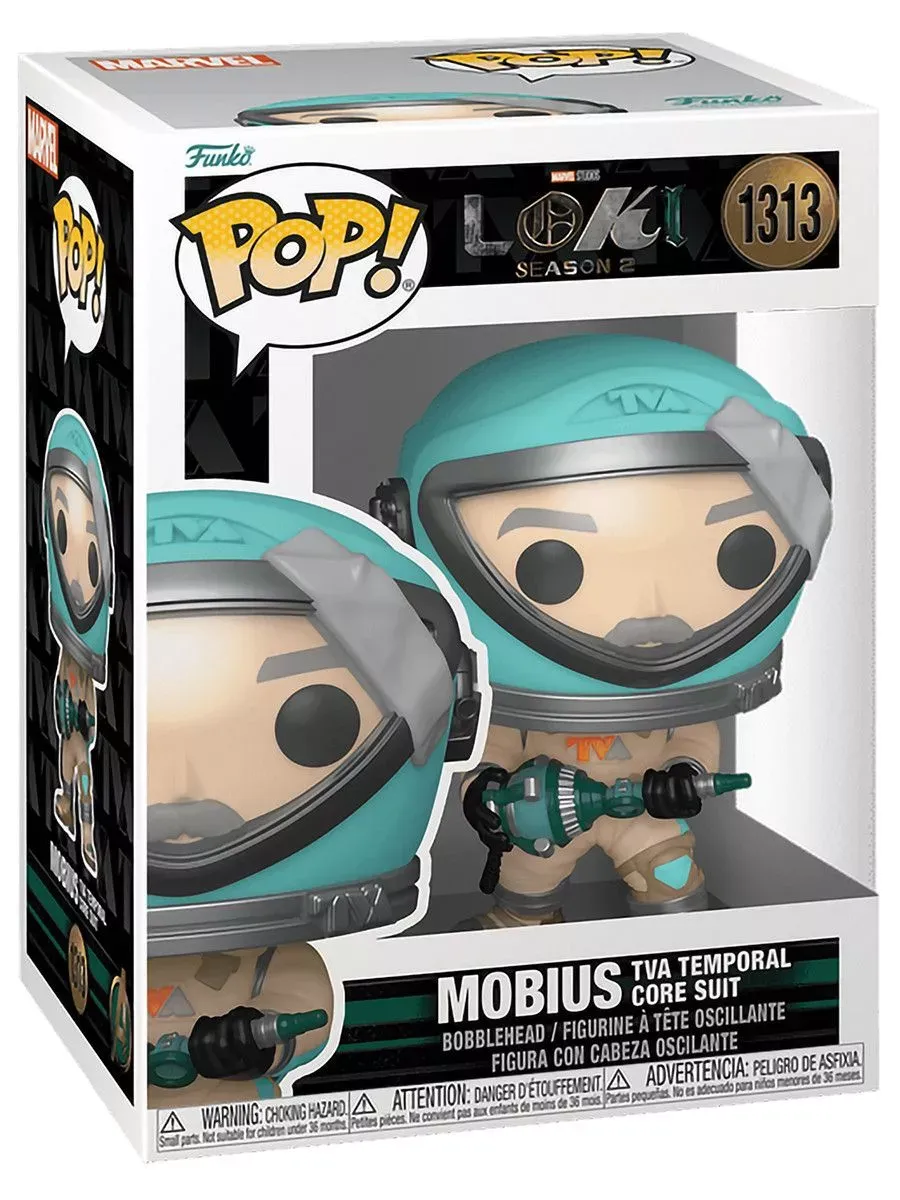 Фигурка Funko POP! башкотряс Локи Мобиус TVA Temporal Core