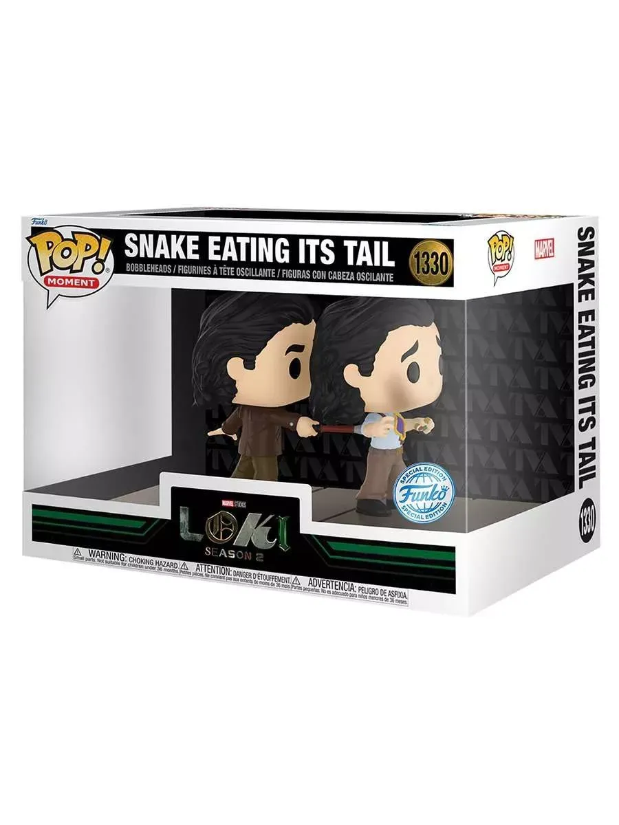 Фигурка Funko POP! башкотряс Локи Snake Eating It's Tail
