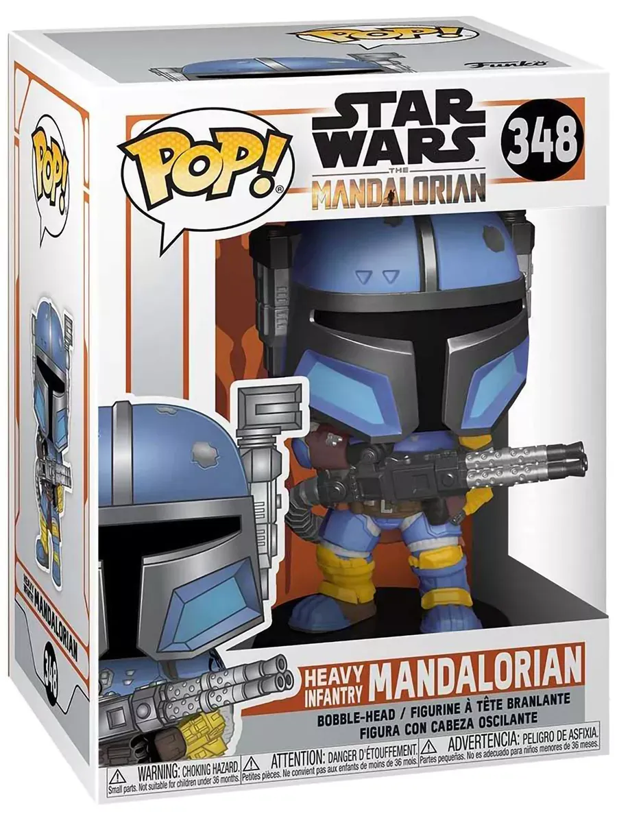 Фигурка Funko POP башкотряс Звездные воины Мандалорец