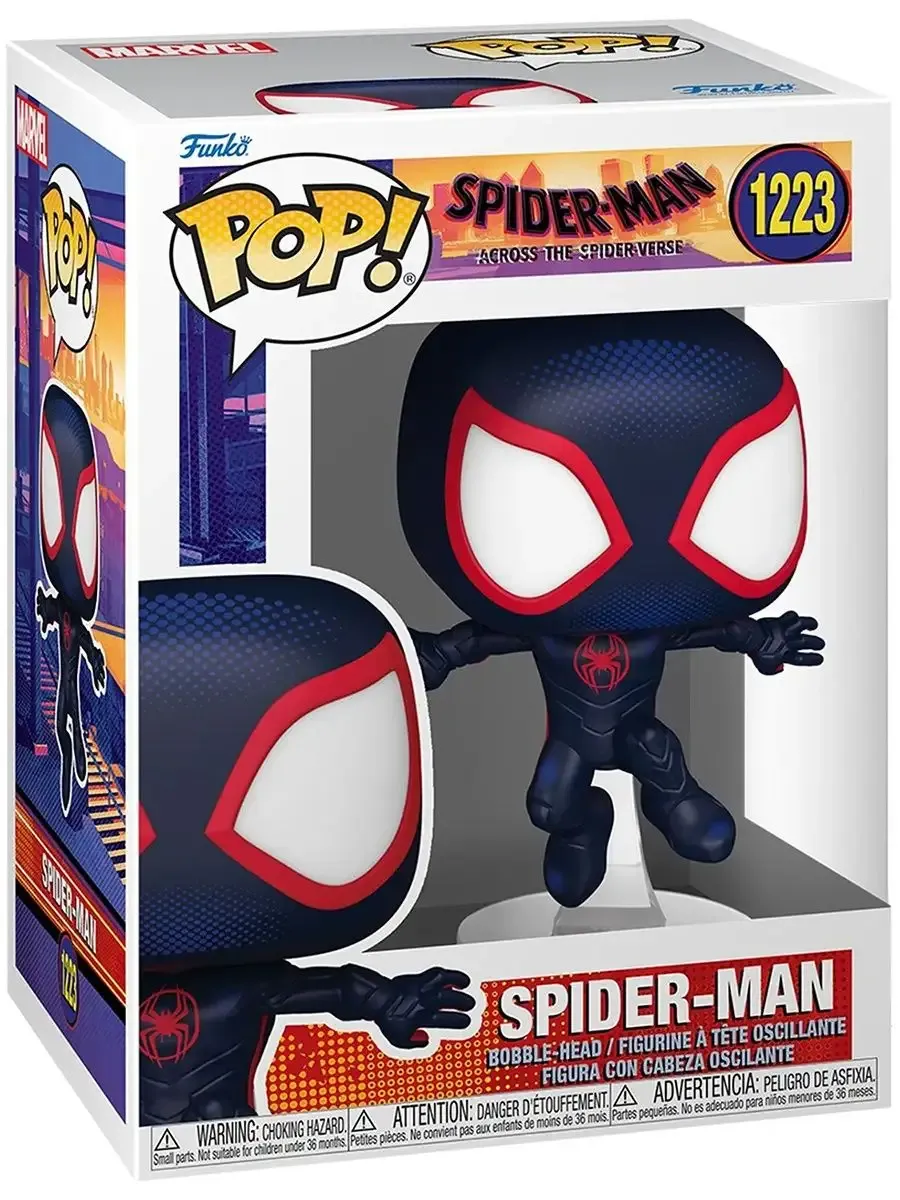 Фигурка Funko POP! башкотряс Марвел Человек-паук ATSV