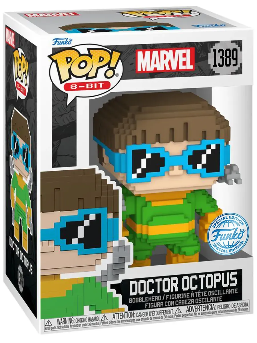 Фигурка Funko POP! 8-Bit башкотряс Марвел Doctor Octopus