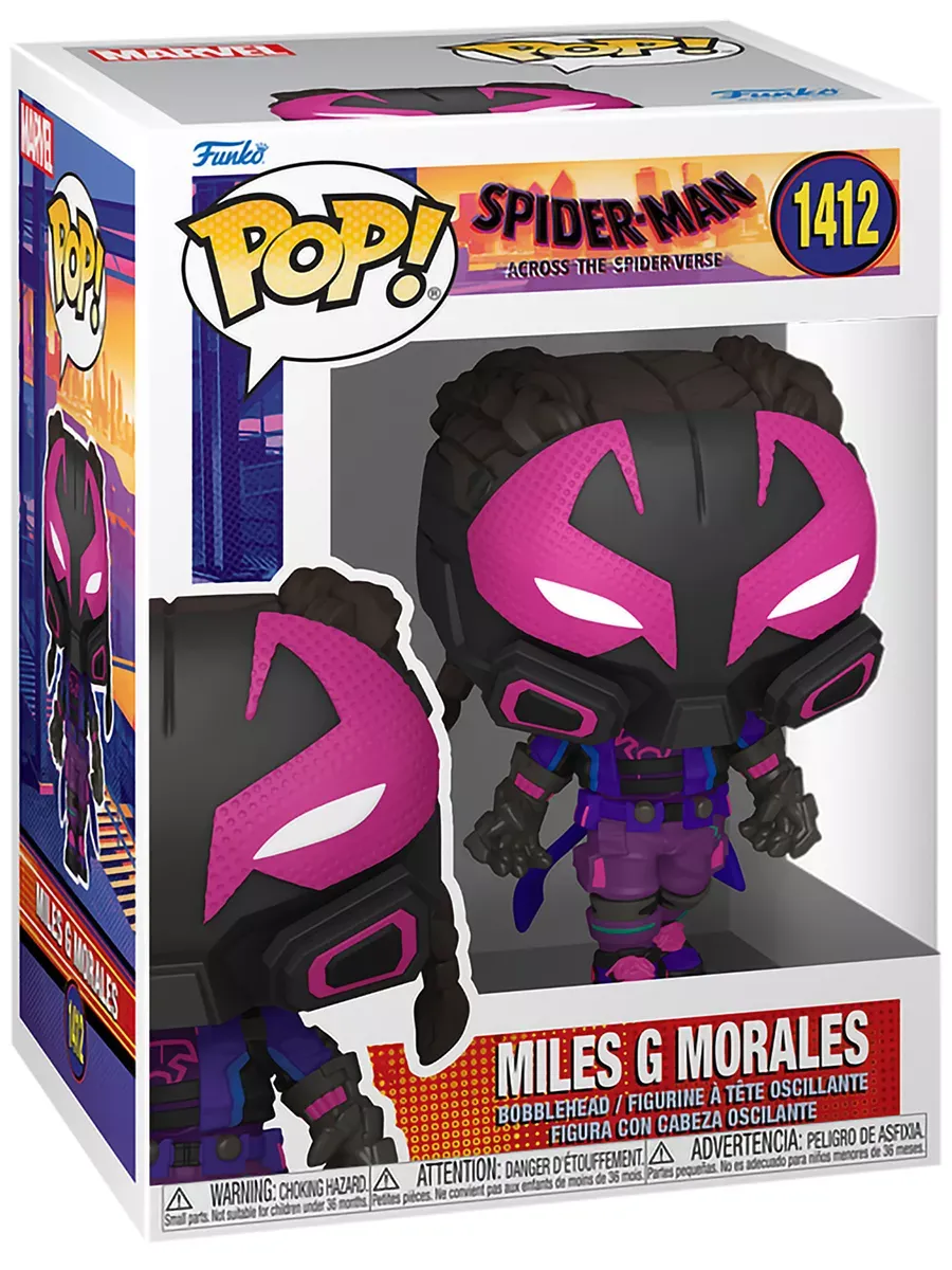 Фигурка Funko башкотряс Марвел Человек паук Майлз Моралес